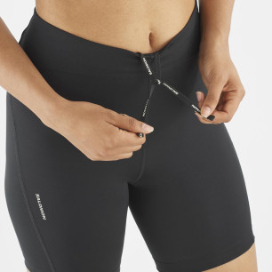 Salomon  Shakeout Short Tights 6" Femme Deep Black