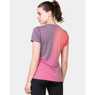 Ronhill Tech Golden Hour Tee Femme Damson/Sunset Merge