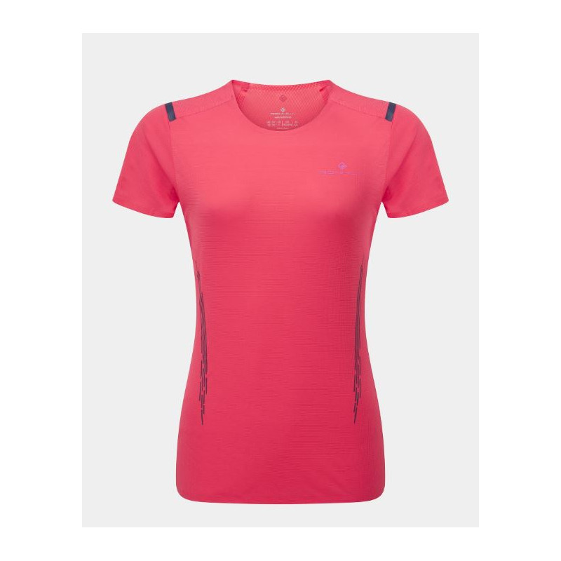 Ronhill Tech Race S/S Tee Femme Sunset/Razzmatazz