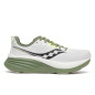 Saucony Hurricane 24 Homme White/Olivine