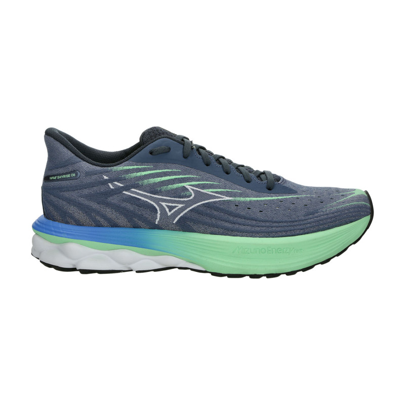 Mizuno Wave Skyrise 6 Homme Vintage Indigo/White/Neo Mint