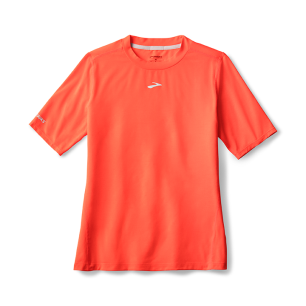 Brooks High Point Short Sleeve Femme Flame