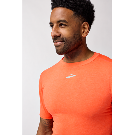 Brooks High Point Short Sleeve Homme Flame