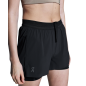 On Running 3" Performance 2/1 Shorts Femme Black