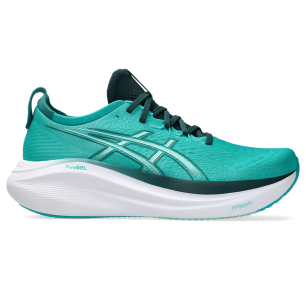 Asics Gel-Nimbus 27 Homme Wave Teal/Saxon Green