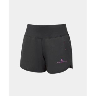 Ronhill Tech 4.5" Short Femme Black/Razzmatazz