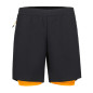 Rukka Short 2in1 Maaninka Light Homme Noir/Orange
