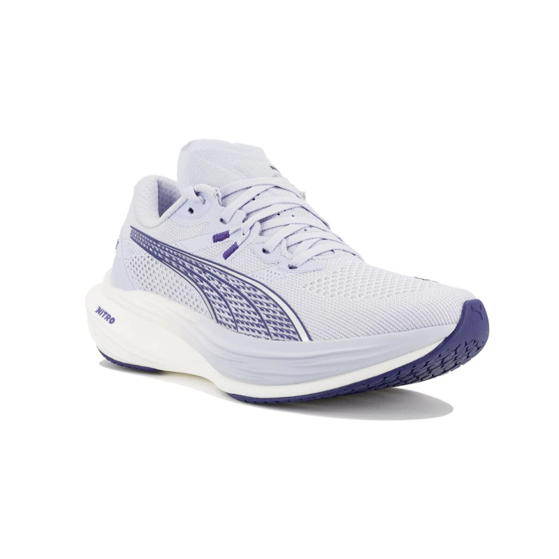 Puma Deviate Nitro 3 Femme Cool Weather/Blue Crystal