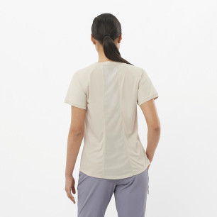 Salomon Outline SS Tee Femme Rainy Day