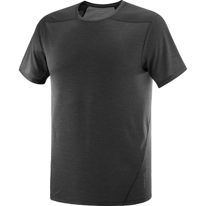Salomon Outline SS Tee Homme Deep Black