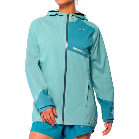 Mizuno Waterproof 20K ER Jacket Femme Cloud Blue