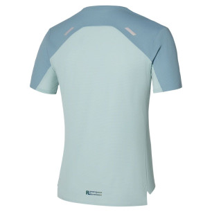 Mizuno Tech Light Tee Homme Cloud Blue