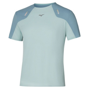 Mizuno Tech Light Tee Homme Cloud Blue