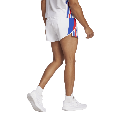 Adidas Adizero Retro Short Homme Blanc