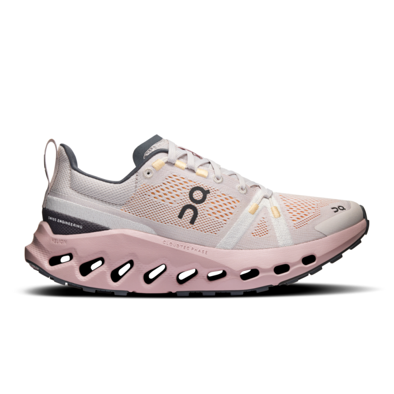 On running Cloudsurfer Trail Femme Silver/Mauve