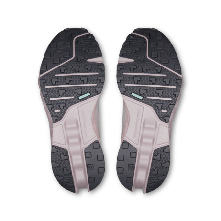 On running Cloudsurfer Trail Femme Silver/Mauve