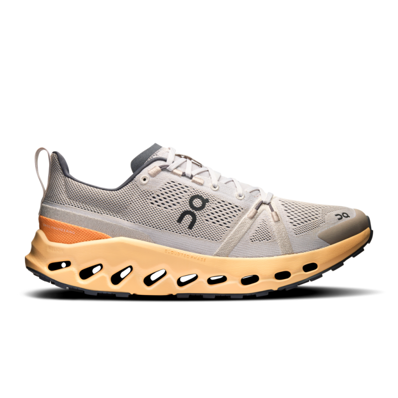 On Running Cloudsurfer Trail Homme Silver/Blonde On Running Cloudsurfer Trail Homme Silver/Blonde