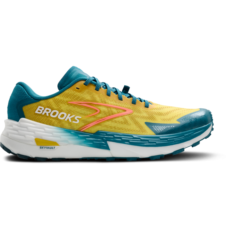 Brooks Catamount 4 Homme Quince/Celestial/Neo Ember