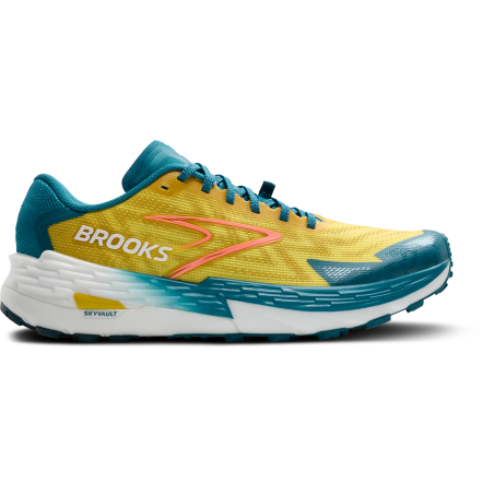 Brooks Catamount 4 Homme Quince/Celestial/Neo Ember