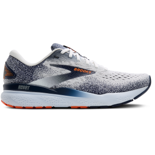 Brooks Ghost 16 Homme White/Peacoat/Orange