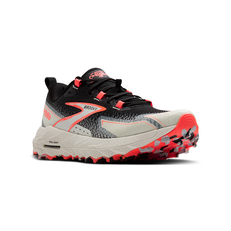 Brooks Cascadia 18 Femme Black/Blue wash/Flame Brooks Cascadia 18 Femme Black/Blue wash/Flame