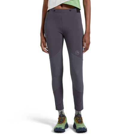 La Sportiva Camino Tight Pant Femme Onyx/Aspen Green