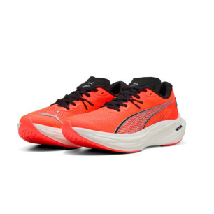 Puma Deviate NITRO 3 Homme Glowing Rouge/Puma Noir