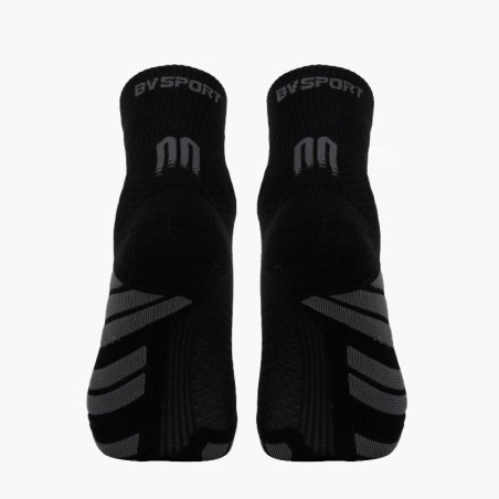 Bv Sport Socquette Trail Ultra.2 "Mid" Noir/Gris
