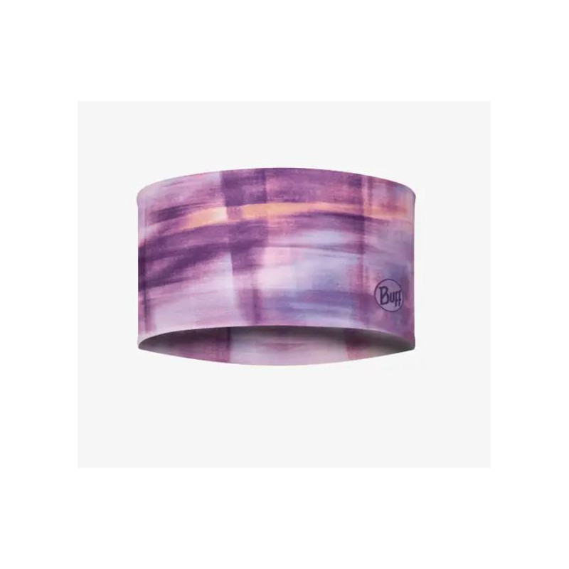 Buff Coolnet UV Wide Headband Seary Purple
