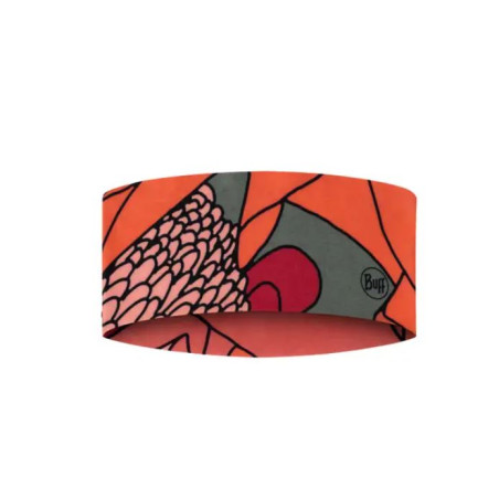 Buff Coolnet UV Wide Headband Aramay Poppy