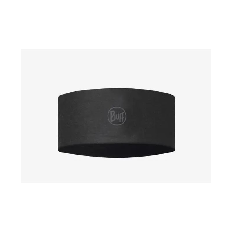 Buff Coolnet UV Wide Headband Solid Black