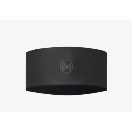 Buff Coolnet UV Wide Headband Solid Black