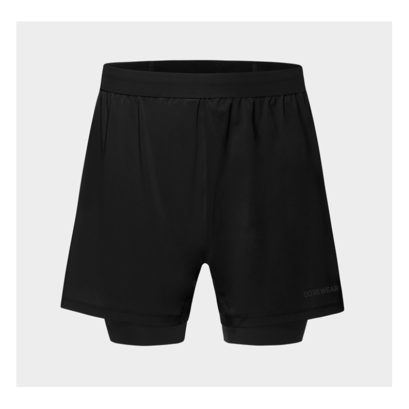 Gorewear Concurve 5" 2in1 Shorts Homme Black