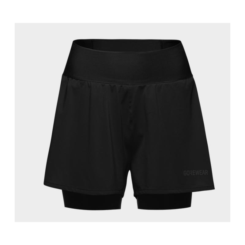 Gorewear Concurve 5" 2in1 Shorts Femme Black