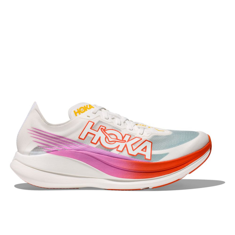 Hoka Rocket X2 Frost/Lava