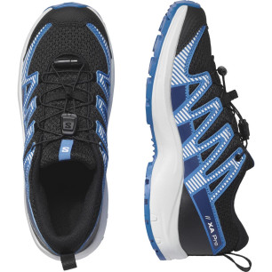 Salomon XA Pro V8 Junior Black/White/French Blue