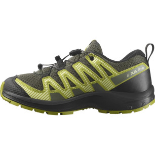 Salomon XA Pro V8 Junior Urban Chic/Black/Dark Citron