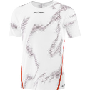 Salomon S/Lab Speed Tee Homme White/Andorra