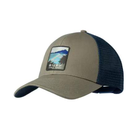 Buff Explore Trucker Cap Soor Tundra Khaki