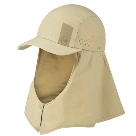 Buff Desert Cap Solid Birch Grey