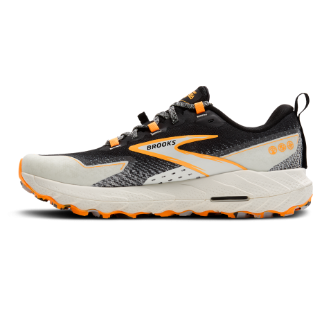Brooks Cascadia 18 Homme Black/Blue Wash/Orange