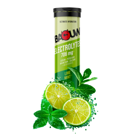 Baouw Pastilles Electrolytes Citron Vert/Menthe