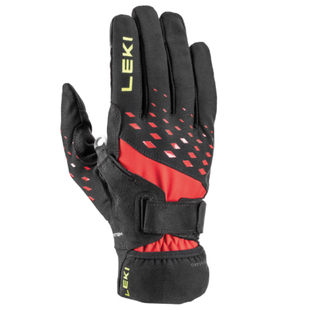 Leki Gants Ultra Trail Storm Shark Black/Red/Neon Yellow
