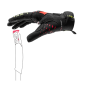 Leki Gants Ultra Trail Storm Shark Black/Red/Neon Yellow