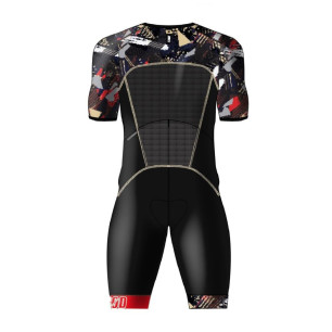 Zerod Triathlon Start TTSuit Homme Psycho/Champagne
