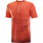 Salomon S/LAB Ultra Tee AOP Homme Burnt Sienna