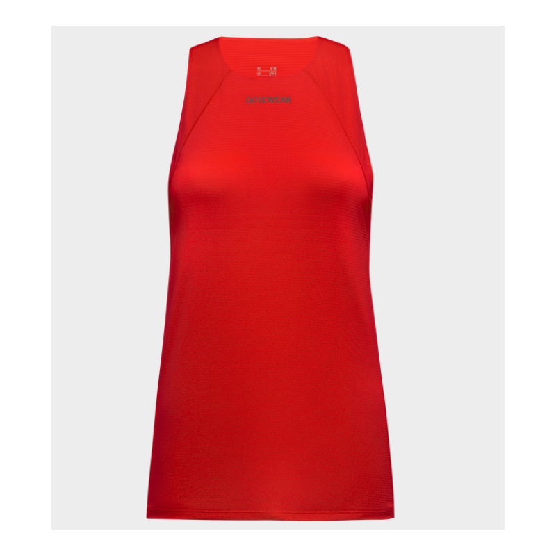 Gorewear Contest 2.0 Singlet Femme Lab Red