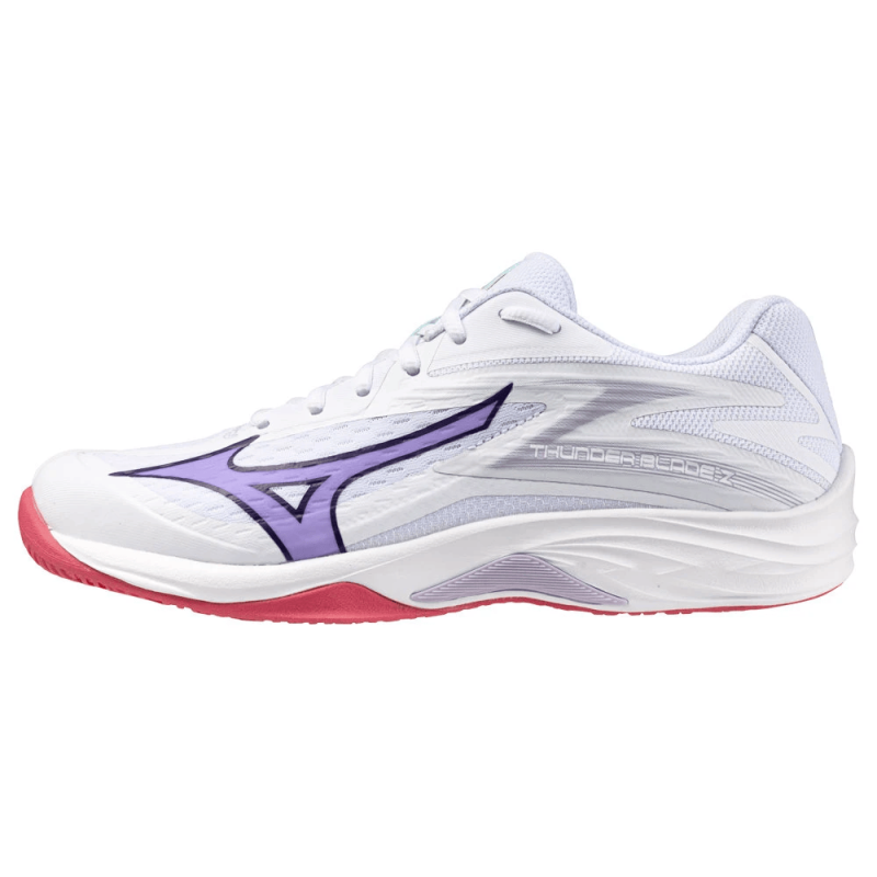 Mizuno Thunder Blaze Z Femme White/Violet Indigo/Camelia