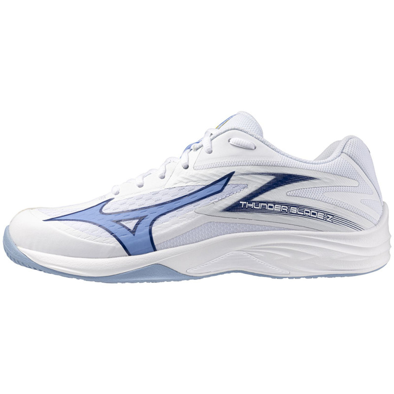 Mizuno Thunder Blade Z Homme White/Bellwether Blue/B.AirBlue