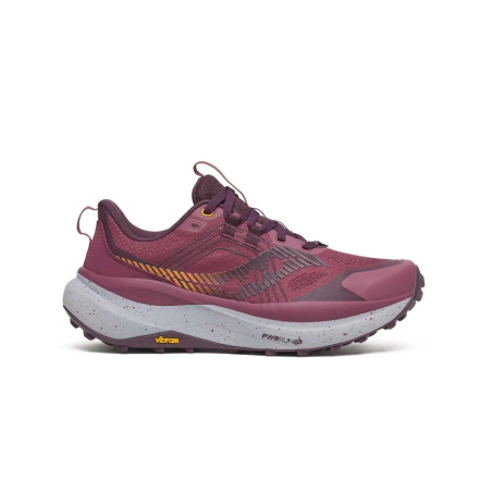 Saucony Xodus Ultra 4 Femme Terra/Wine Bourgogne